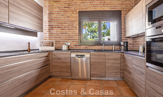 Villa de luxe de plain-pied, prête à emménager, à vendre en première ligne de golf, dans un complexe hôtelier de premier plan à Mijas, Costa del Sol 783940 