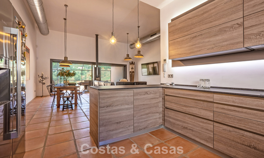 Villa de luxe de plain-pied, prête à emménager, à vendre en première ligne de golf, dans un complexe hôtelier de premier plan à Mijas, Costa del Sol 783942