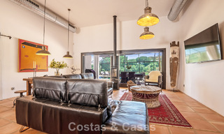 Villa de luxe de plain-pied, prête à emménager, à vendre en première ligne de golf, dans un complexe hôtelier de premier plan à Mijas, Costa del Sol 783943 