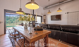 Villa de luxe de plain-pied, prête à emménager, à vendre en première ligne de golf, dans un complexe hôtelier de premier plan à Mijas, Costa del Sol 783944 