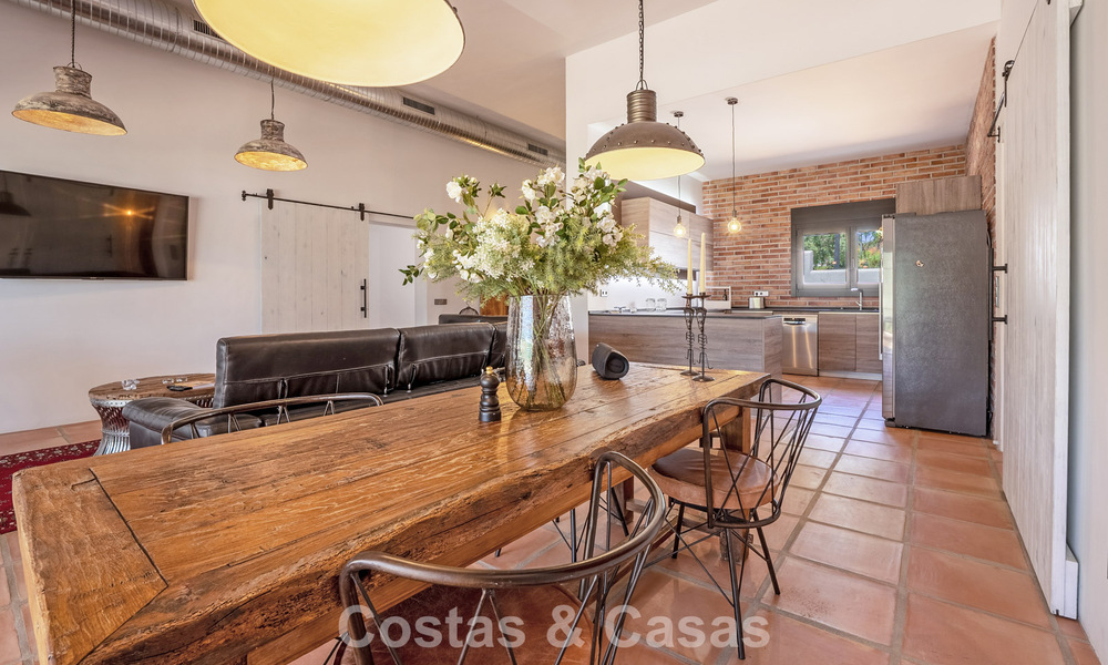 Villa de luxe de plain-pied, prête à emménager, à vendre en première ligne de golf, dans un complexe hôtelier de premier plan à Mijas, Costa del Sol 783947