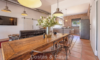 Villa de luxe de plain-pied, prête à emménager, à vendre en première ligne de golf, dans un complexe hôtelier de premier plan à Mijas, Costa del Sol 783947 