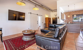 Villa de luxe de plain-pied, prête à emménager, à vendre en première ligne de golf, dans un complexe hôtelier de premier plan à Mijas, Costa del Sol 783948 