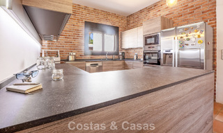 Villa de luxe de plain-pied, prête à emménager, à vendre en première ligne de golf, dans un complexe hôtelier de premier plan à Mijas, Costa del Sol 783951 