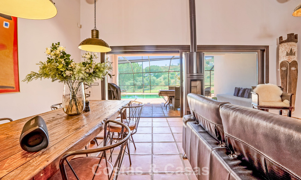 Villa de luxe de plain-pied, prête à emménager, à vendre en première ligne de golf, dans un complexe hôtelier de premier plan à Mijas, Costa del Sol 783952