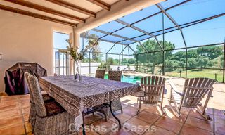 Villa de luxe de plain-pied, prête à emménager, à vendre en première ligne de golf, dans un complexe hôtelier de premier plan à Mijas, Costa del Sol 783954 