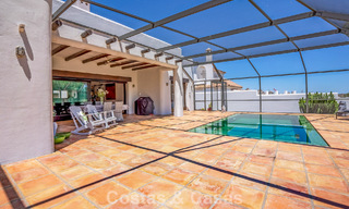 Villa de luxe de plain-pied, prête à emménager, à vendre en première ligne de golf, dans un complexe hôtelier de premier plan à Mijas, Costa del Sol 783955 
