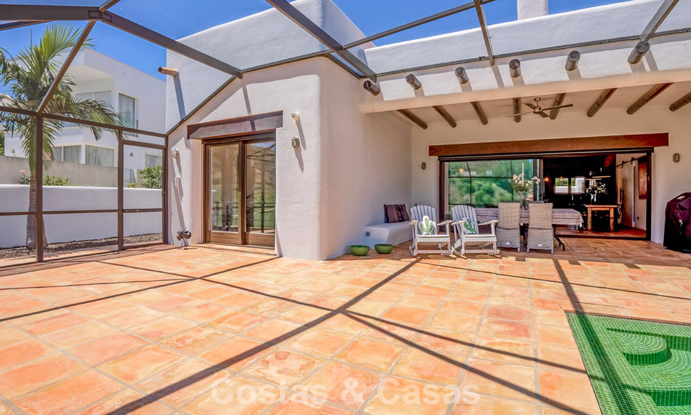 Villa de luxe de plain-pied, prête à emménager, à vendre en première ligne de golf, dans un complexe hôtelier de premier plan à Mijas, Costa del Sol 783960