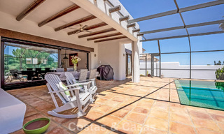 Villa de luxe de plain-pied, prête à emménager, à vendre en première ligne de golf, dans un complexe hôtelier de premier plan à Mijas, Costa del Sol 783961 