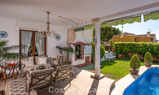 Villa de style méditerranéen classique à vendre à quelques pas du centre-ville de Marbella 784016 