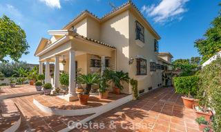 Villa de style méditerranéen classique à vendre à quelques pas du centre-ville de Marbella 784037 