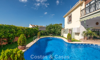 Villa de style méditerranéen classique à vendre à quelques pas du centre-ville de Marbella 784049 