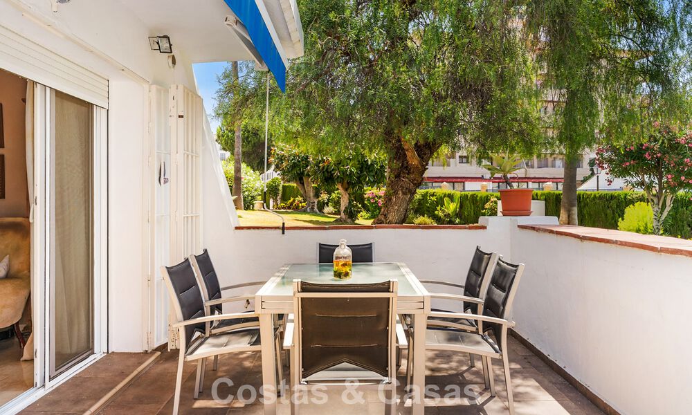 Spacieux appartement au rez-de-chaussée dans une résidence sécurisée, à quelques pas de la plage et de Puerto Banús, Marbella 783911