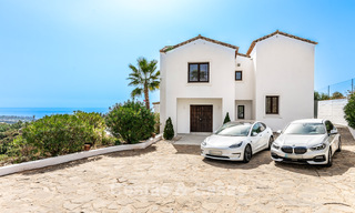 Luxueuse villa de style espagnol avec vue sur les montagnes et la mer à vendre sur le New Golden Mile, entre Marbella et Estepona 784056 
