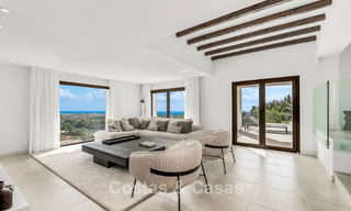 Luxueuse villa de style espagnol avec vue sur les montagnes et la mer à vendre sur le New Golden Mile, entre Marbella et Estepona 784059 