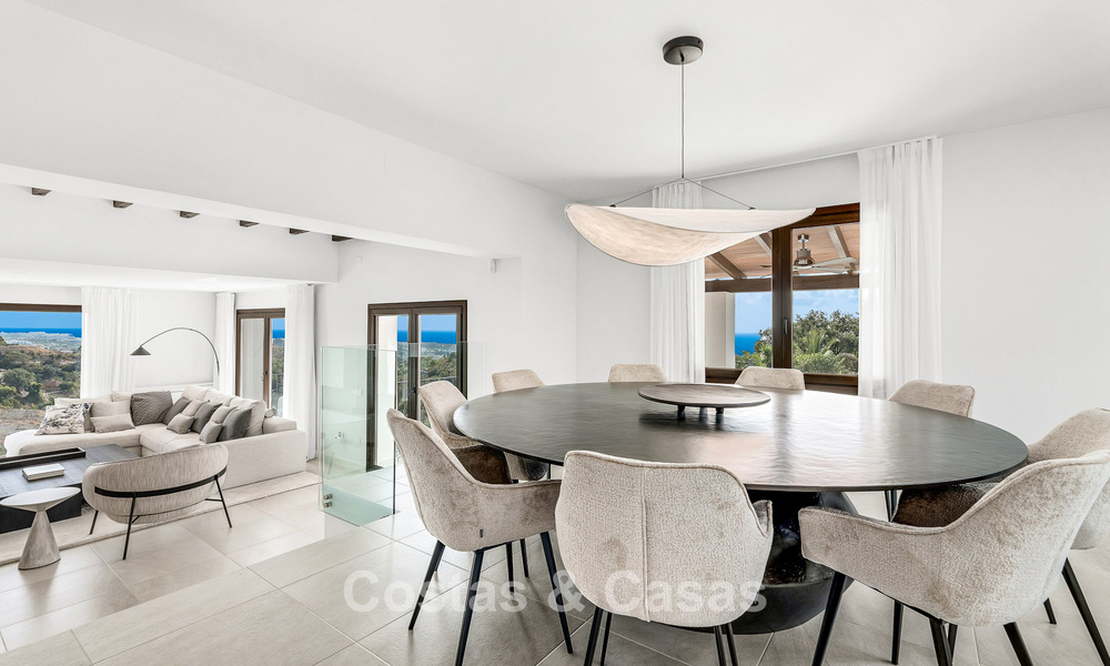 Luxueuse villa de style espagnol avec vue sur les montagnes et la mer à vendre sur le New Golden Mile, entre Marbella et Estepona 784062