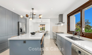 Luxueuse villa de style espagnol avec vue sur les montagnes et la mer à vendre sur le New Golden Mile, entre Marbella et Estepona 784063 