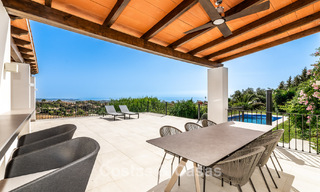 Luxueuse villa de style espagnol avec vue sur les montagnes et la mer à vendre sur le New Golden Mile, entre Marbella et Estepona 784066 