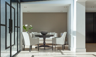 Luxueuse villa méditerranéenne moderne à vendre, en première ligne du golf d'Aloha, dans la vallée de Nueva Andalucia, Marbella 784083 