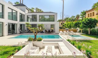 Villa de luxe modernisée, prête à emménager, à vendre au cœur de Nueva Andalucia, Marbella 784114 