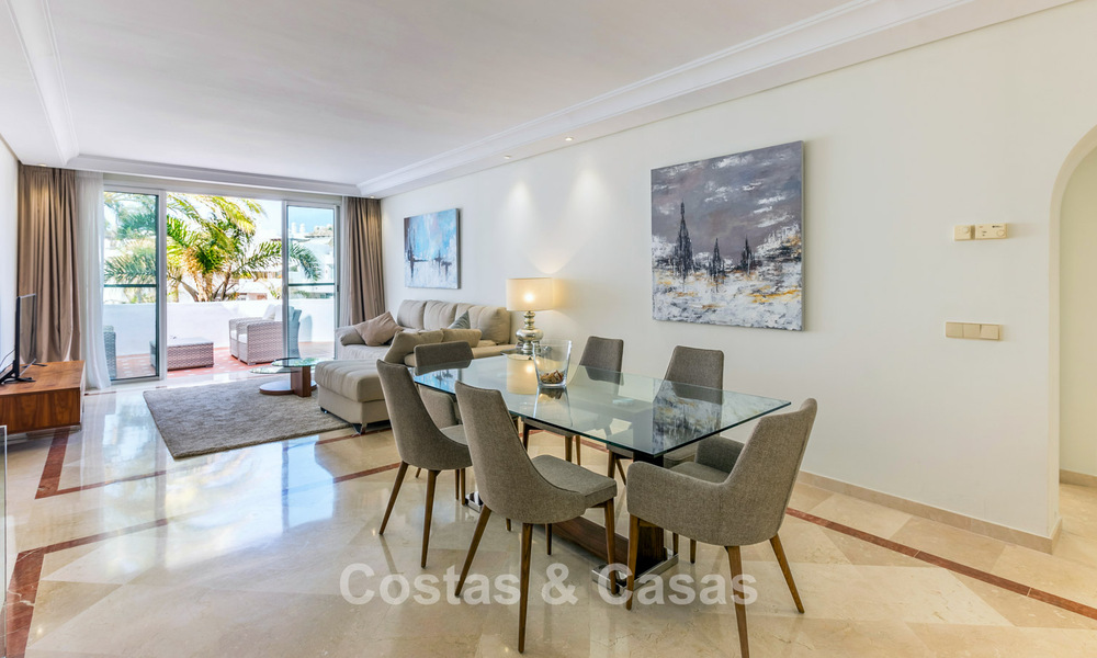 Penthouse en duplex à vendre avec vue sur la mer dans un complexe en bord de mer, à quelques pas de Puerto Banús, Marbella 784151