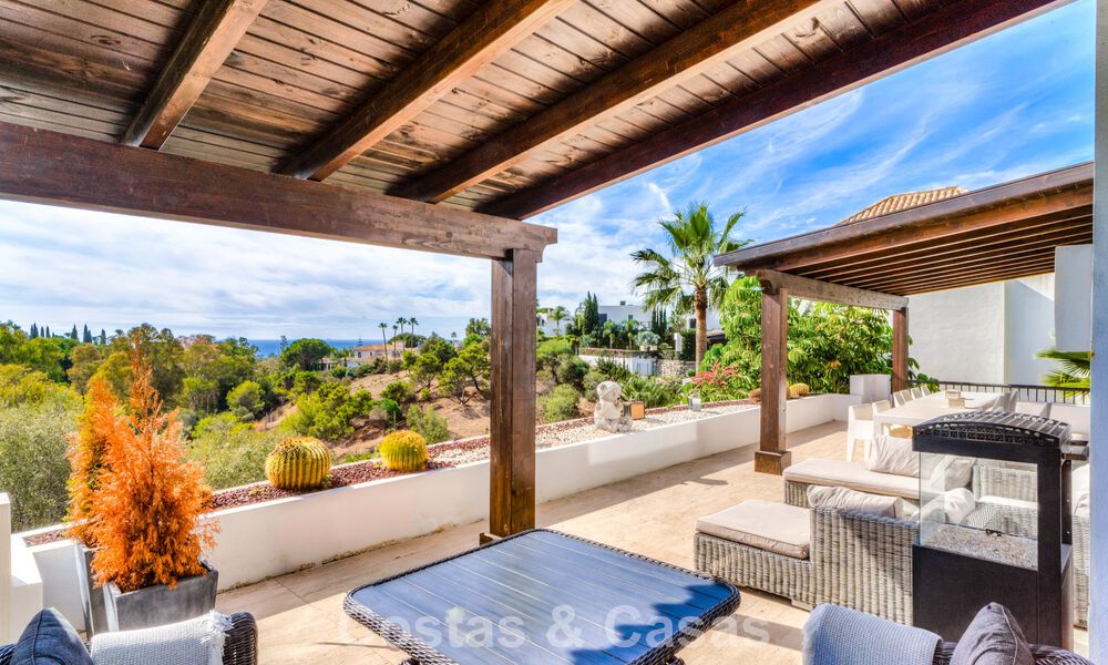 Superbe villa méditerranéenne moderne à vendre dans un complexe sécurisé et exclusif sur le Golden Mile de Marbella 784265