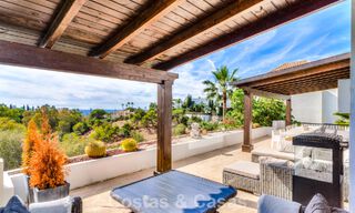Superbe villa méditerranéenne moderne à vendre dans un complexe sécurisé et exclusif sur le Golden Mile de Marbella 784265 