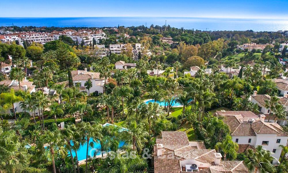 Superbe villa méditerranéenne moderne à vendre dans un complexe sécurisé et exclusif sur le Golden Mile de Marbella 784279
