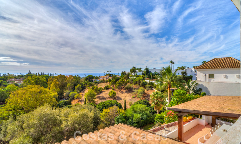 Superbe villa méditerranéenne moderne à vendre dans un complexe sécurisé et exclusif sur le Golden Mile de Marbella 784286