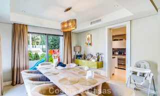 Superbe villa méditerranéenne moderne à vendre dans un complexe sécurisé et exclusif sur le Golden Mile de Marbella 784292 