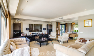 Superbe villa méditerranéenne moderne à vendre dans un complexe sécurisé et exclusif sur le Golden Mile de Marbella 784295 