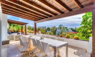 Superbe villa méditerranéenne moderne à vendre dans un complexe sécurisé et exclusif sur le Golden Mile de Marbella 784297 