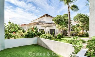 Superbe villa méditerranéenne moderne à vendre dans un complexe sécurisé et exclusif sur le Golden Mile de Marbella 784314 