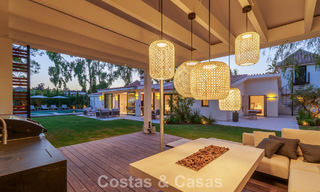 Villa exclusive de plain-pied à vendre à quelques pas de la plage et des commodités à San Pedro et Puerto Banus, Marbella 784423 