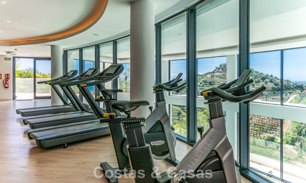 Appartement contemporain de luxe avec vue sur la mer à vendre dans un complexe de charme près de Marbella 784615