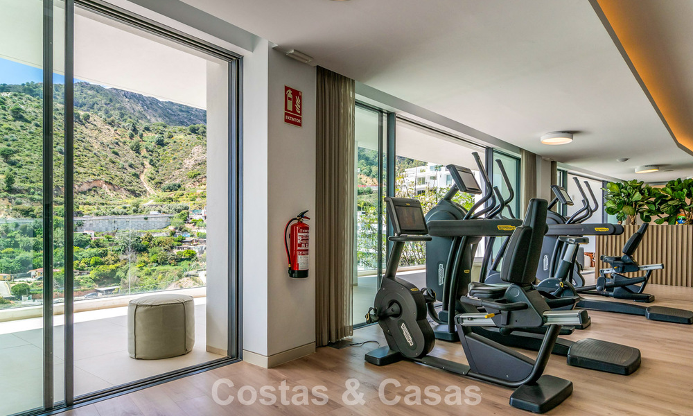 Appartement contemporain de luxe avec vue sur la mer à vendre dans un complexe de charme près de Marbella 784618