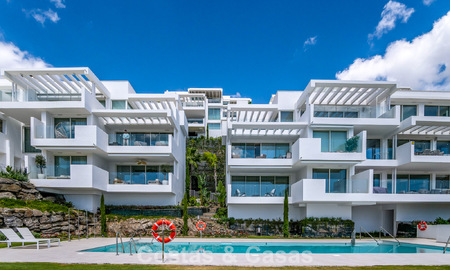 Appartement contemporain de luxe avec vue sur la mer à vendre dans un complexe de charme près de Marbella 784619