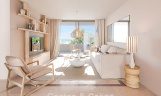 Appartement rénové avec vue sur la mer à vendre dans un complexe en bord de mer, à quelques pas de Puerto Banús, Marbella 784684 