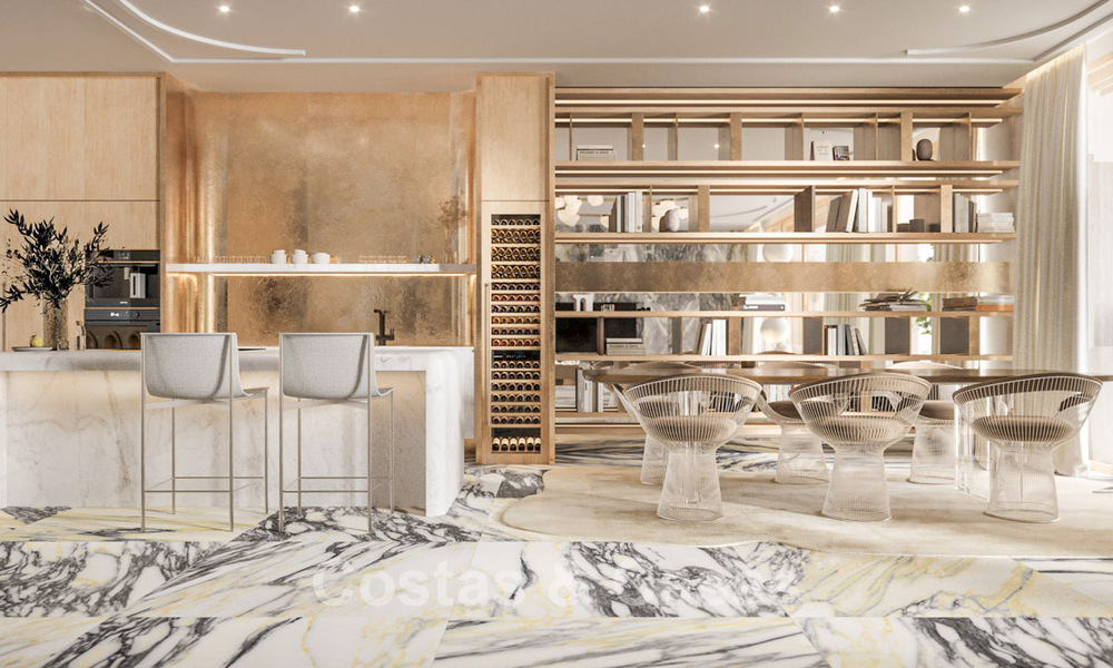 Penthouse en duplex à vendre en bord de mer avec vue imprenable sur la mer à Puerto Banús, Marbella 784685