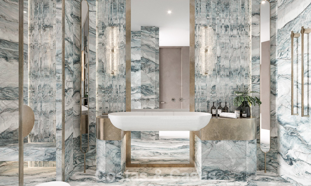 Penthouse en duplex à vendre en bord de mer avec vue imprenable sur la mer à Puerto Banús, Marbella 784686