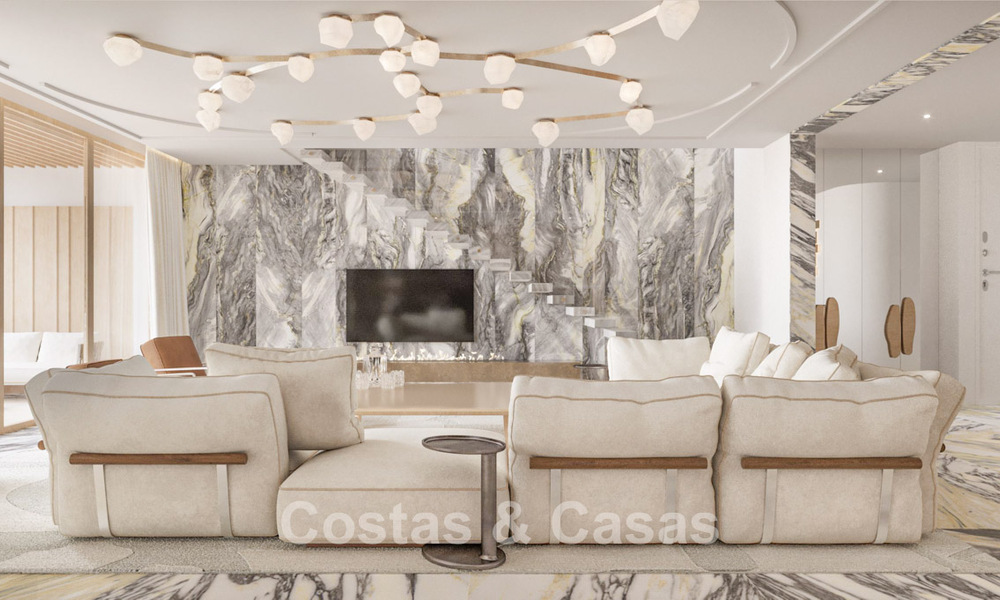 Penthouse en duplex à vendre en bord de mer avec vue imprenable sur la mer à Puerto Banús, Marbella 784687