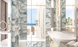 Penthouse en duplex à vendre en bord de mer avec vue imprenable sur la mer à Puerto Banús, Marbella 784690 