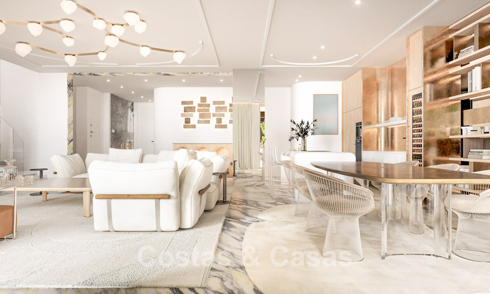 Penthouse en duplex à vendre en bord de mer avec vue imprenable sur la mer à Puerto Banús, Marbella 784691