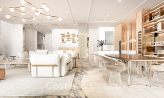 Penthouse en duplex à vendre en bord de mer avec vue imprenable sur la mer à Puerto Banús, Marbella 784691 