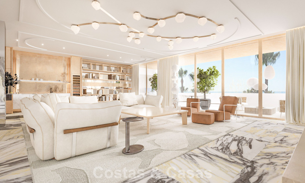 Penthouse en duplex à vendre en bord de mer avec vue imprenable sur la mer à Puerto Banús, Marbella 784692