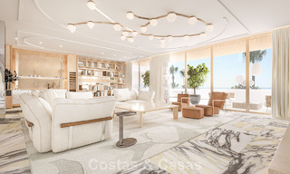 Penthouse en duplex à vendre en bord de mer avec vue imprenable sur la mer à Puerto Banús, Marbella 784692 