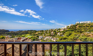 Appartement de luxe modernisé avec vue panoramique sur la mer à vendre dans un complexe de golf à Marbella - Benahavis 784841 