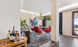 Appartement de luxe modernisé avec vue panoramique sur la mer à vendre dans un complexe de golf à Marbella - Benahavis 784846 