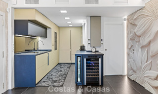 Appartement de luxe modernisé avec vue panoramique sur la mer à vendre dans un complexe de golf à Marbella - Benahavis 784853 