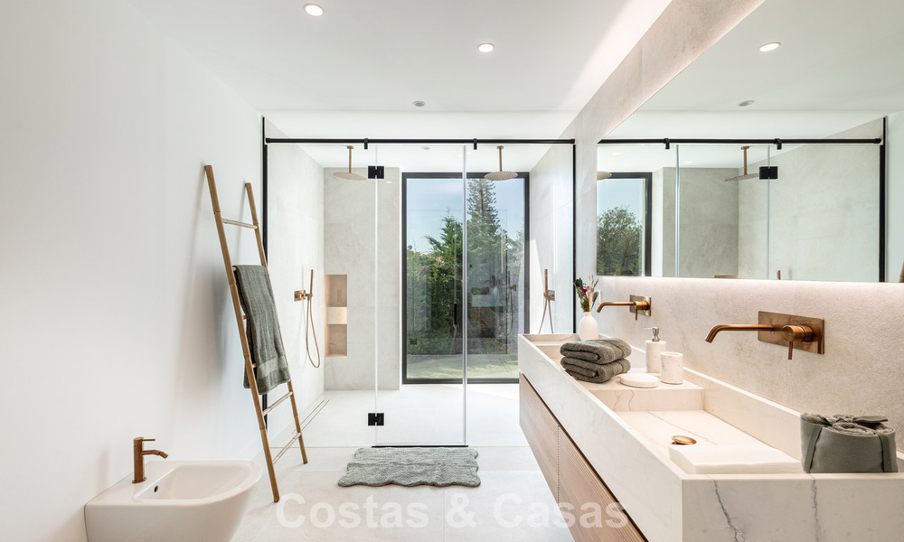 Villa de luxe moderniste de plain-pied à vendre à Nueva Andalucia, Marbella 799829